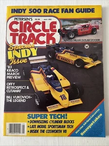 Circle Track Magazine 1983 Indianapolis 500 Race Fan Guide & Open Wheel Racing - Imagen 1 de 20