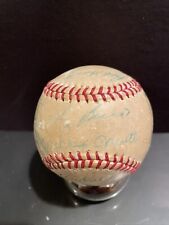 1959 NY Yankees autographed baseball 22 autographs JSA certified ClubhouseMantle
