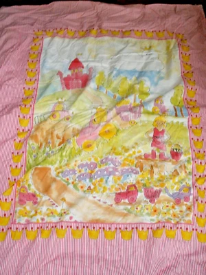 Funda nórdica doble princesa IKEA niña doble cara usada en excelente estado (tiene 1 pequeña marca) Foto 1 de 4