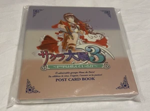 Sakura Wars 3 ~Pari wa Moeteiru ka~ Postcard Book Japan Japanese * NEW * - Picture 1 of 4
