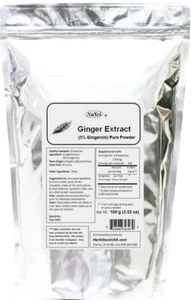 Extracto de raíces de jengibre NuSci polvo 100 g - Imagen 1 de 1