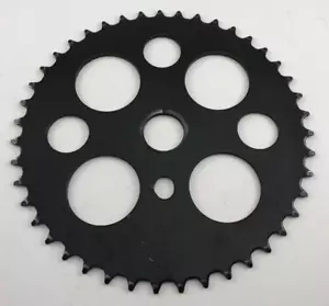 Catena BMX / Cruiser 43 denti acciaio nero vintage - Foto 1 di 3