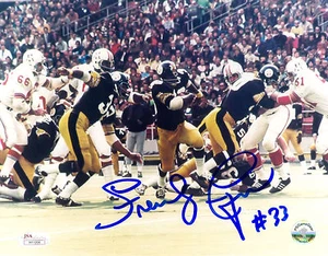Frenchy Fuqua Signed JSA COA Autographed 8X10 Photo Pittsburgh Steelers #33 Auto - Picture 1 of 3
