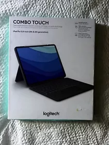 Logitech Combo Touch Detachable Backlit Keyboard Folio for Apple iPad Pro 12.9" - Picture 1 of 5