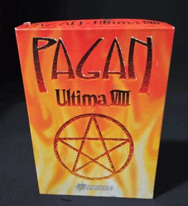 Origin Software Big Box Pagan Ultima VIII PC Windows Computadora Juego Mapa y Moneda - Imagen 1 de 4