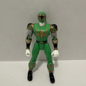 BANDAI 2002 Green Power Ranger 5.5" Figure Ninja Storm Super Samurai - Picture 1 of 6