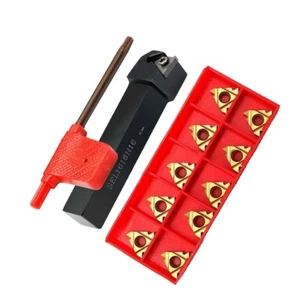 5/8\ SEL1616H16 Lathe Threading Turning-Tool Holder+ 16IR AG60 Carbide-Inserts - Picture 1 of 8