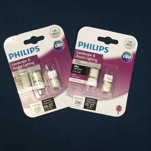 Philips 20 Watt Replacement 2-Pack LED G8 Bi-Pin Base Bulbs 120 volt 2 Pack - Picture 1 of 4