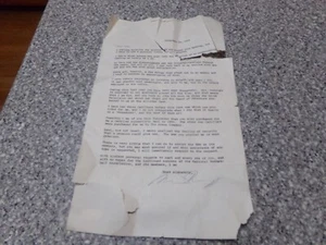 Maurice Podoloff 1963 signed AUTO Brief Basketball JSA - Bild 1 von 3