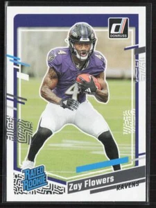 2023 Donruss #307 Zay Flowers - Picture 1 of 2
