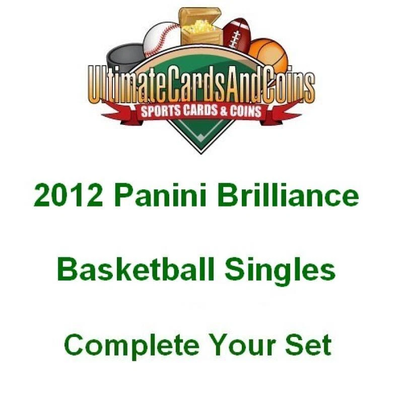 2012-13 Panini Brilliance Basketball Singles 151-300 Complete Your Set - Image 1 of 1