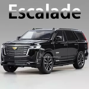 Coche modelo Cadillac Escalade 1:24 con características de luz y sonido - Imagen 1 de 9