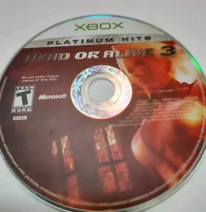 Dead or Alive 3 (Microsoft Xbox, 2001) Disc Only - Picture 1 of 2