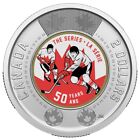 2022 $2 50th Anniversary of the Summit Series Coloured Toonie UNC From Roll