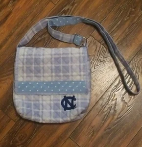 NCAA North Carolina Tar Heels Spirit Ready Purse Bag Shoulder Strap Blue White - Picture 1 of 6