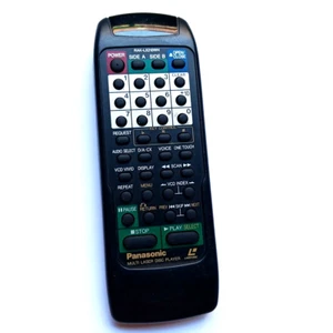Reproductor de discos multi láser remoto Panasonic RAK LX210WH usado audio escaneo VCD #101 - Imagen 1 de 3