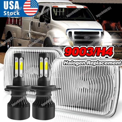 2x Faros LED 100W 5x7" 7x6" NUEVOS aptos para Ford F 650 F 750 2000-2015 A++ Foto 1 de 4