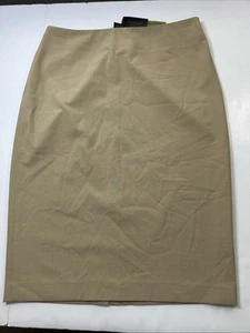 NWT The Limited Stretch Womens Skirt Size 2 Tan Khaki Pencil High #0797 - Picture 1 of 14