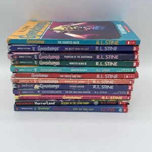 Vintage Gänsehaut Bücher Erstausgabe Erstdruck 1990er R.L. Stine Konvolut 12 - Bild 1 von 6