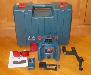 Nivel láser giratorio autonivelante rojo Bosch GRL 240 HV, receptor LR24 y estuche - Imagen 1 de 10