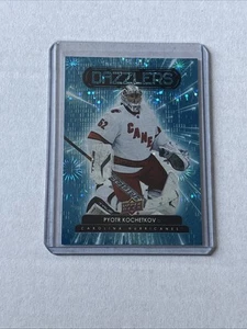 2022-23 UD Series 2 Blue Dazzlers Pyotr Kochetkov #DZ-95 Hurricanes (RC) - Picture 1 of 2