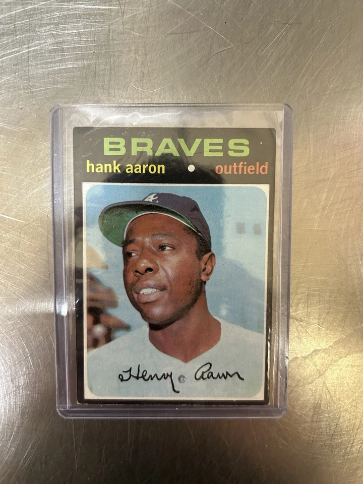 1971 Topps бейсбол #400 Хэнк Аарон - Изображение 1 из 2