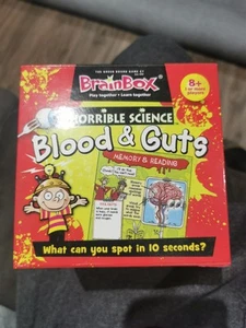 Brainbox Horrible Science Blood and Guts kids Game NEW Sealed - Photo 1/5