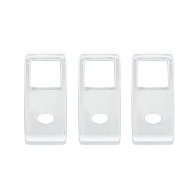 Cubierta de interruptor basculante cromada para Peterbilt 579 (2013-2019) y 567 (2014-2018) Foto 1 de 2