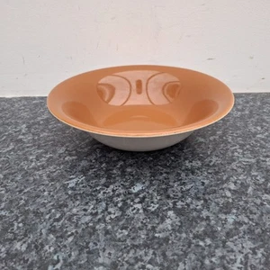 Poole Pottery Two Tone Bowl Large Fruit Salad Decorative Serving 26 cm Wide - Imagen 1 de 15