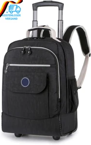 CONSIELI Trolley Rucksack Mit Rollen Kinder Schulranzen Rucksäcke Multifunktiona - Bild 1 von 12