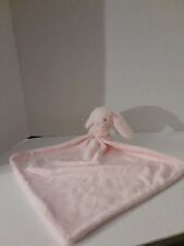 Jellycat London Bunny Plush Lovie Security Blanket Soother Soft Pink Baby Toy
