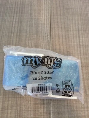 My Life As Blue Glitter Ice Skates - For 18" Doll -New in Package - Image 1 of 2