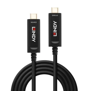 LINDY 15m Fibre Optic Hybrid USB Type C Cable, Audio / Video Only - 38503 - Picture 1 of 5