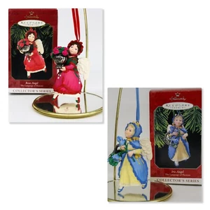 Rose Angel"" 1999 e Iris Angel 1998 vintage Hallmark en cajas originales - Imagen 1 de 11