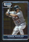 2006 (Tigers) Bowman Chrome Prospects #Bc45 Chris Maples