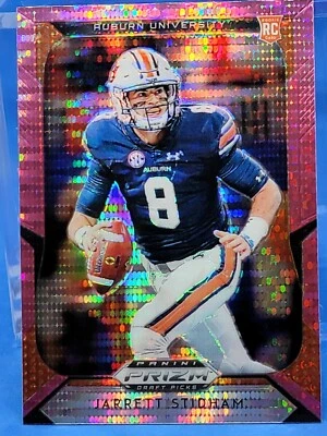 2019 PRIZM DRAFT PICKS JARRETT STIDHAM RC #119 PINK PULSAR NEW ENGLAND PATRIOTS - Image 1 of 2