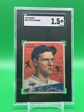 1934 Goudey Baseball Cards 52