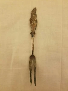 Vintage Reed & Barton Silver Plate Cocktail Fork - Picture 1 of 3