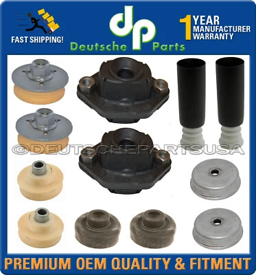 KIT JUEGO ARANDELA TOPE PARACHOQUES MONTAJE PUNTAL SUSPENSIÓN TRASERA BMW E90 E92 E82 E87 Foto 1 de 4