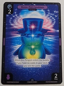 Vibes TCG Pudgy Non-foil Bizmo, candidato a doctorado 141/200 - Imagen 1 de 3