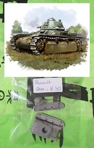 Kit maqueta para montar y pintar - Vehículo militar . AMX - R 40 - 1/72 - Imagen 1 de 2