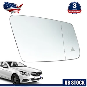 Passenger Right Side Mirror Glass Heat W/Blind Spot for Benz W176 W204 W212 W221 - Picture 1 of 12