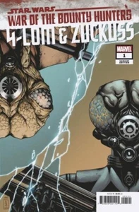 STAR WARS: WAR OF THE BOUNTY HUNTERS- 4-LOM & ZUCKUSS #1 2021 1$ COMIC SALE+ BON - Picture 1 of 2