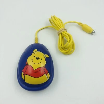 Rare Disney Winnie The Pooh  Mouse PS/2 Computer Ball Mouse Vintage Disney - Image 1 of 4