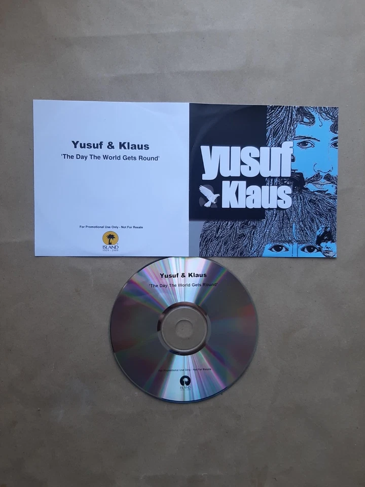Cat Stevens - Yusuf  Klaus Voormann  - The Day the world gets (PROMO CD) Beatles Foto 1 de 1