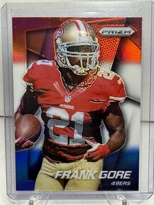 2014 Panini Prizm Red White & Blue Prizm Frank Gore #32 SP Rare SF 49ers - Picture 1 of 2