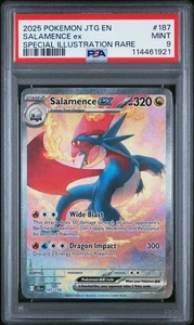 Salamence Ex 187 PSA 9 Mint - Journey Together - Pokemon - Picture 1 of 2