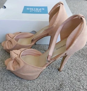 Scarpe donna Rose "Call It Spring" tacco 5" indossate una volta, con scatola - Foto 1 di 5