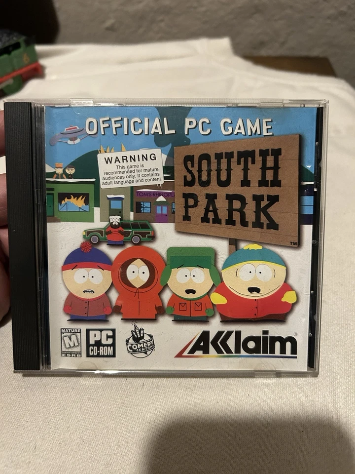 De colección 1999 Comedia Central South Park Oficial PC Juego CD-ROM Aclamación Foto 1 de 1