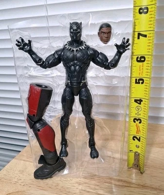 Lote de bonecos Hasbro Marvel Legends Giant-Man Baf perna esquerda Pantera Negra 6" novo - Imagem 1 de 4